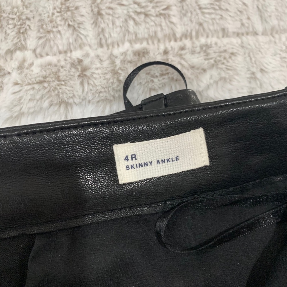 Leather lambskin ankle pant, by GAP - Picture 6 of 10